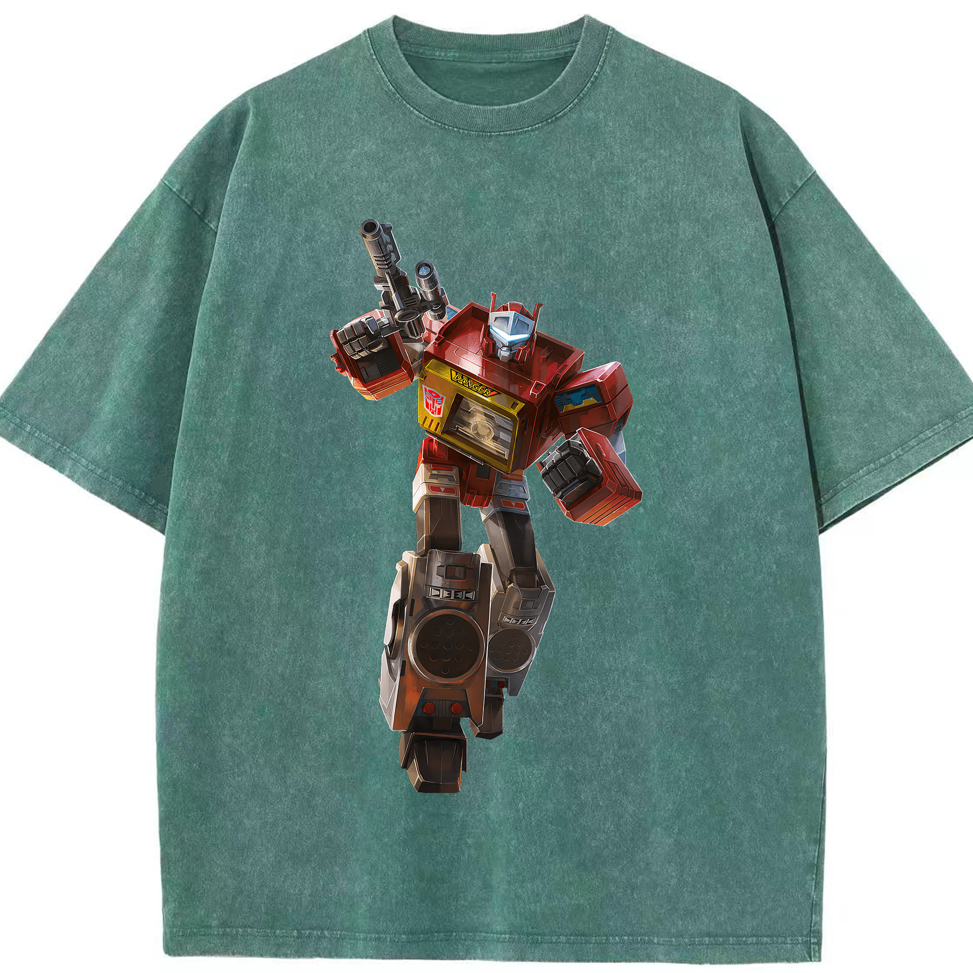 （画像用） Transformers トランスフォーマー 綿100% ヴィンテージ風 半袖Tシャツ（フロントプリント）